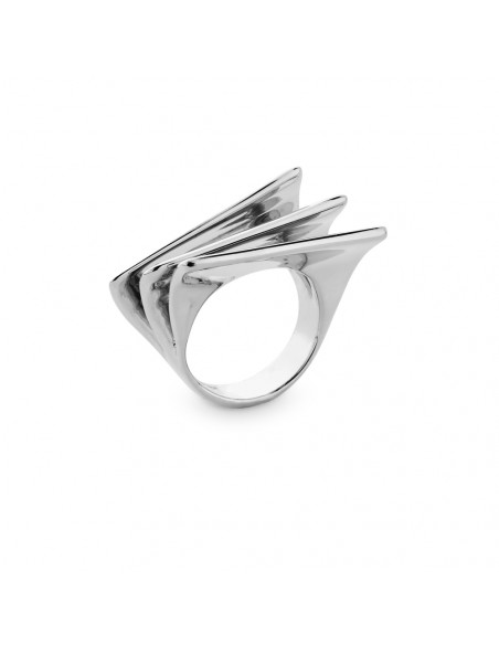 Anillo K00501R/RO plata rodiado