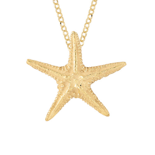 Colgante K00531P/GO collar estrella de mar...