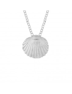 Colgante K00580P/RO collar concha marina de plata rodiada 2