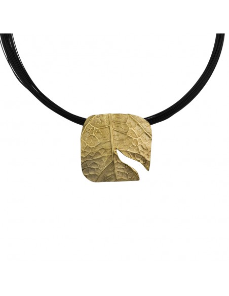 Colgante plata recubierto de oro de 18kt  TN313CH