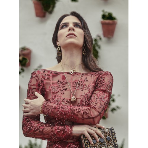 Pulsera de plata recubierta de oro mudéjar K00662B