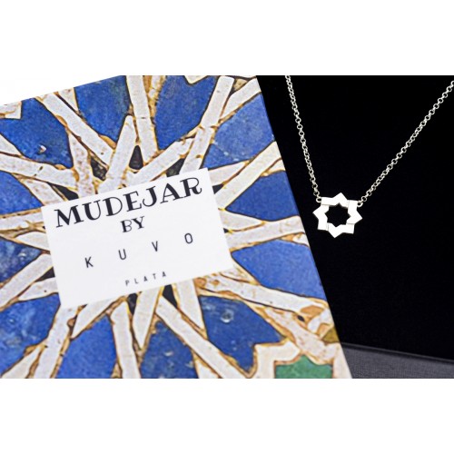 Anillo recubierto de oro 18k estrellas mudéjar...