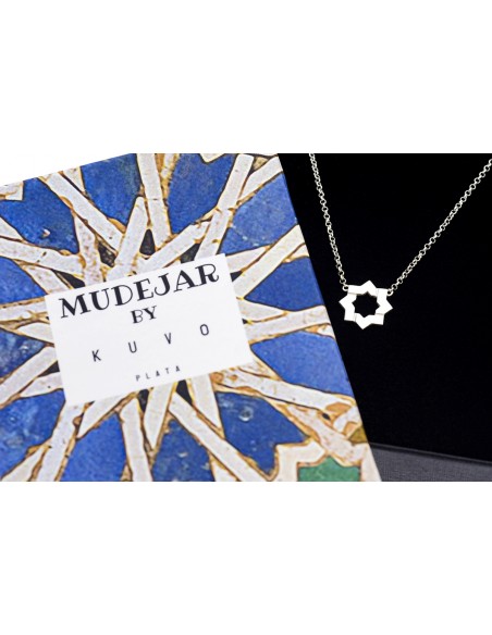 Anillo recubierto de oro 18k estrellas mudéjar K00672R