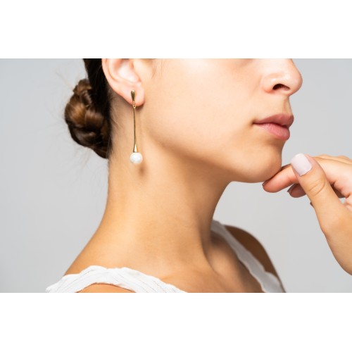 Pendientes de perla K001121E