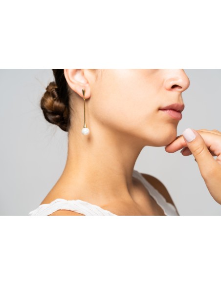 Pendientes de perla K001121E