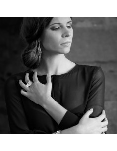 Anillo plata tn279 Coleccion Patios de Córdoba 2