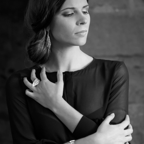 Anillo plata tn279 Coleccion Patios de Córdoba