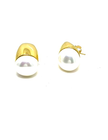 Pendientes gota perla K001229E