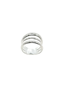 Anillo de plata ondas K001281R