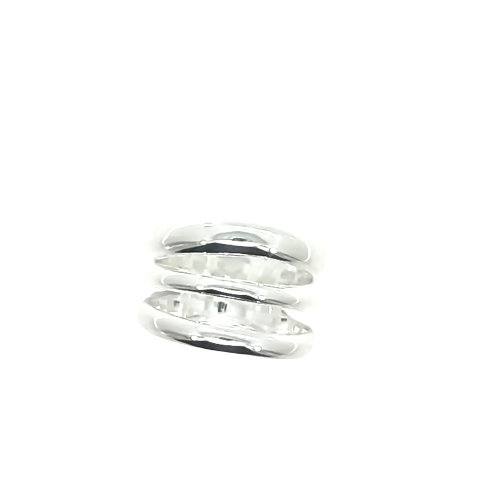 Anillo de plata ondas K001281R