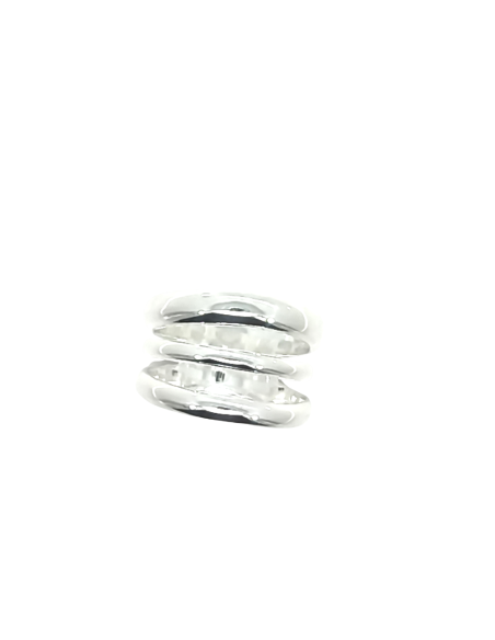 Anillo de plata ondas K001281R